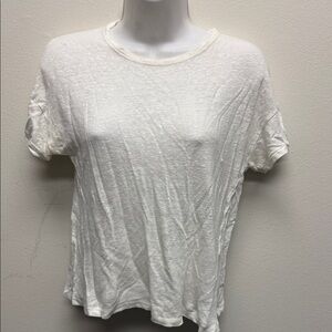 Rag & Bone Classic White Short Sleeve Tee